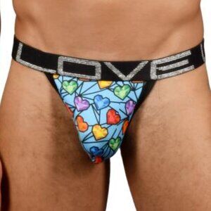 91357 Andrew Christian Love Gem Thong